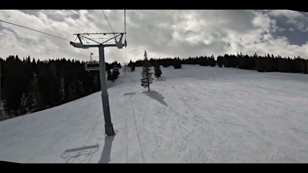 Big Burn lift at Aspen (Snowmass), 2 March 2024