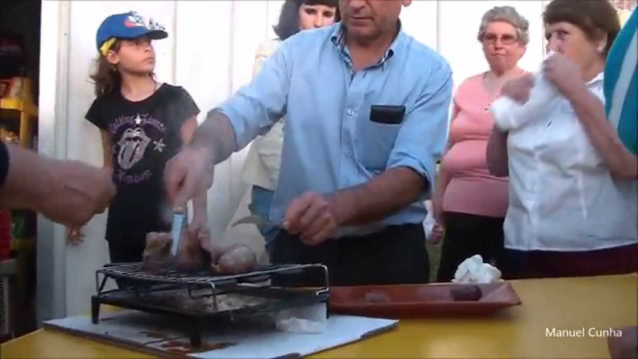 Catalão assado, na expoBarrancos 2014.
