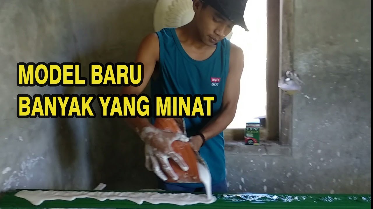 CARA MEMBUAT LIS GYPSUM ANTI PATAH