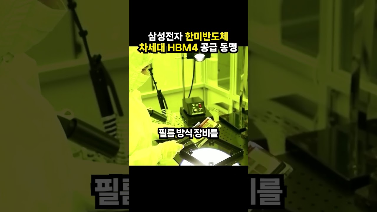 삼성전자 한미반도체 차세대 HBM4 공급 동맹 (이슈딸깍)