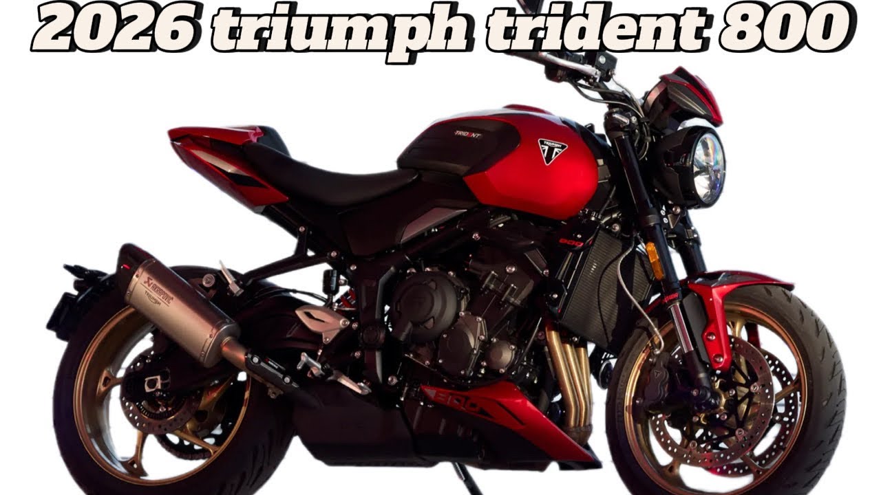 2026 Triumph Trident 800! Let’s Talk About It!