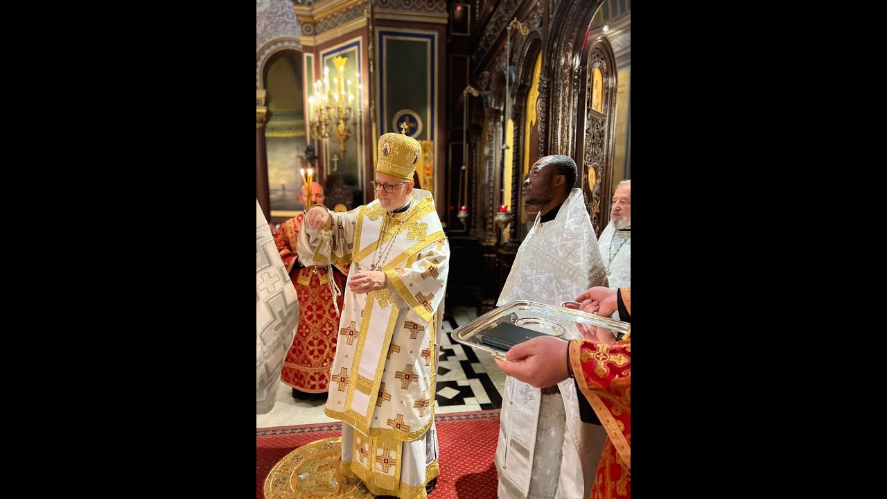 Ordination sacerdotale (chirotonie) du Père Menas
