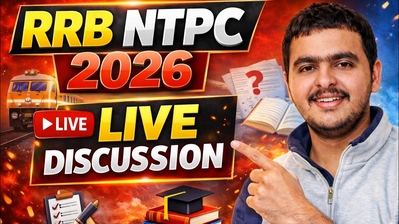 RRB NTPC Live Discuss about EXAM Date & Last Time  Revision Targets 🎯🙋👍