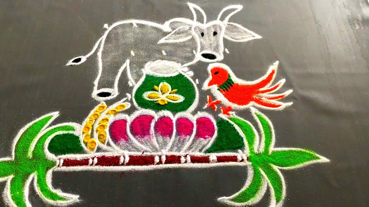 తెలుగు వారి సంక్రాంతి ముగ్గులు 🌹 5*5🌹 sancrathi pongal rangoli designs 🌹 please subscribe 🙏🙏🙏🙏