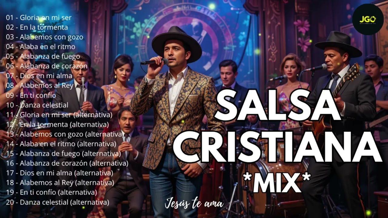 Alabanzas Cristianas en Salsa 💃🎺 | Amando a Dios con Devoción y Fervor