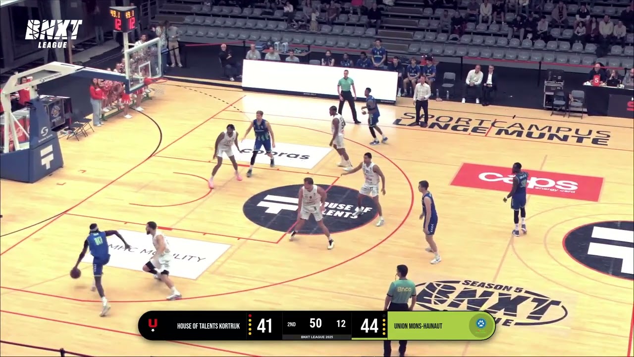 House of Talents Kortrijk Spurs vs  Union Mons Hainaut   Game Highlights