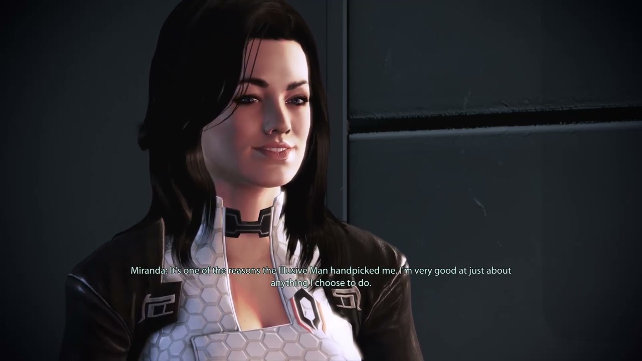 Mass Effect 2 - Miranda Lawson (All Cutscenes)