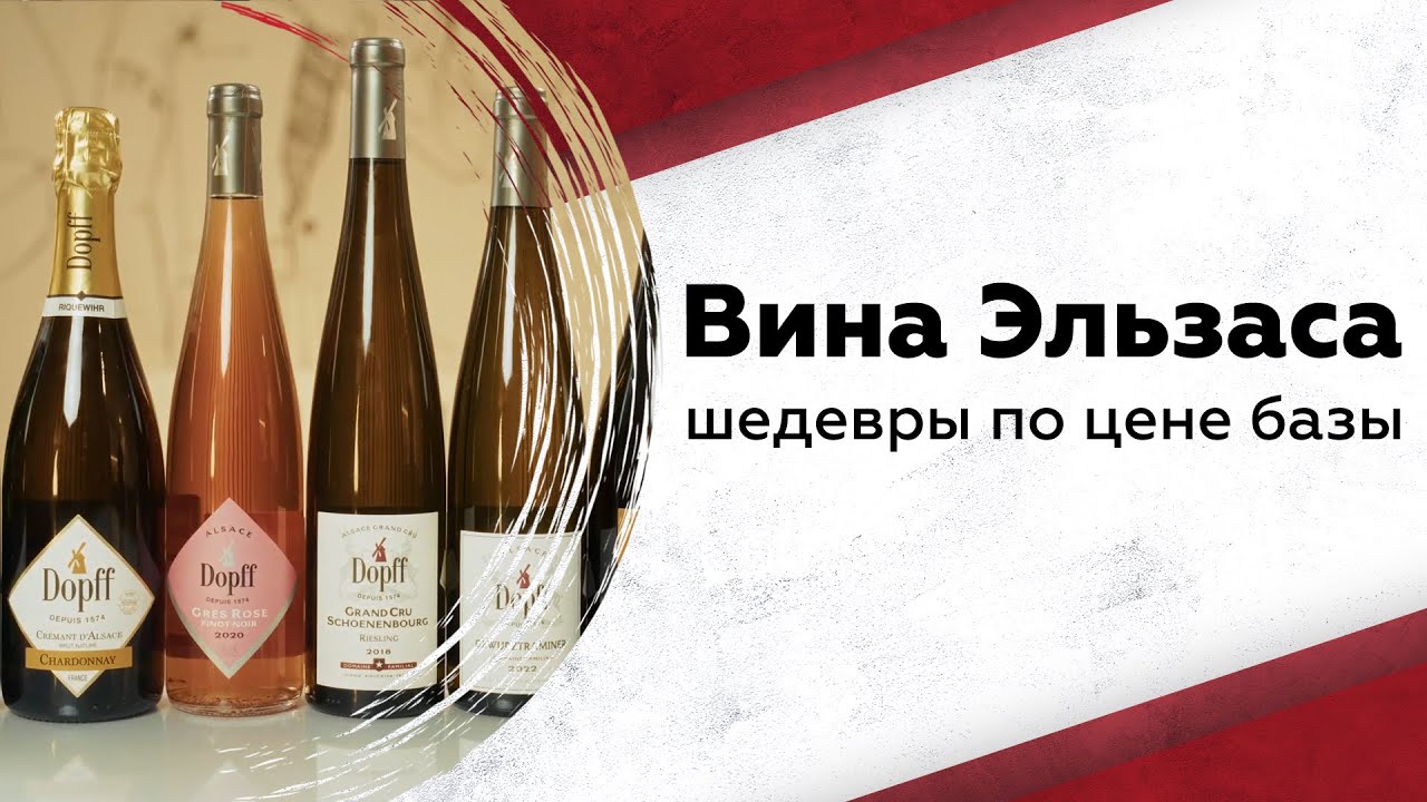 Лучшие вина Эльзаса: шедевры по цене базы