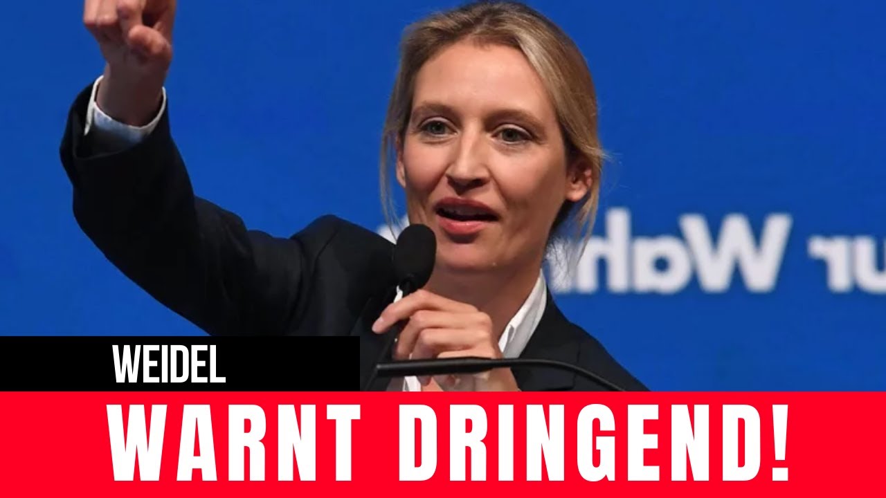 Der Durchbruch kommt nächste Woche – Alice Weidel setzt ein klares Zeichen