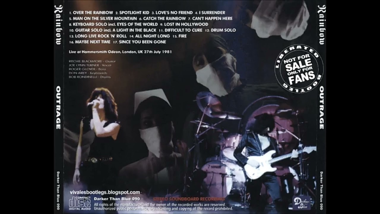 Rainbow - I Surrender. (Live in London, United Kingdom, '81).