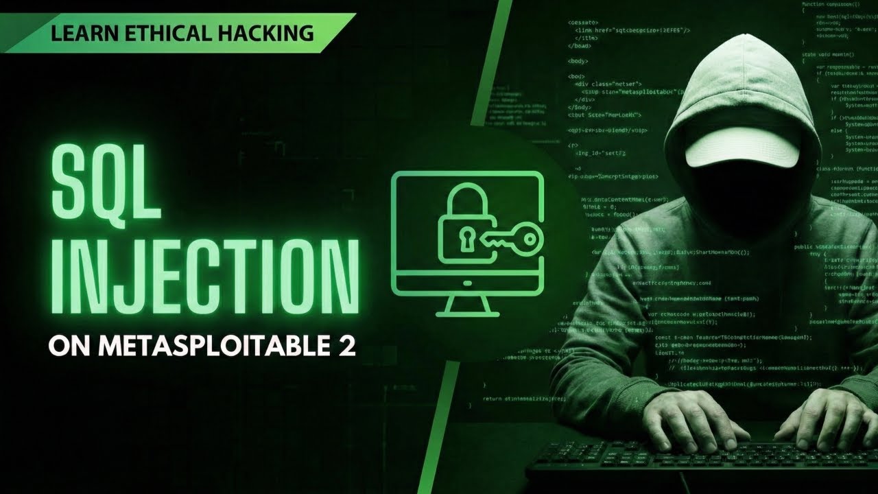 How to perform an SQL injection attack on Metasploitable 2