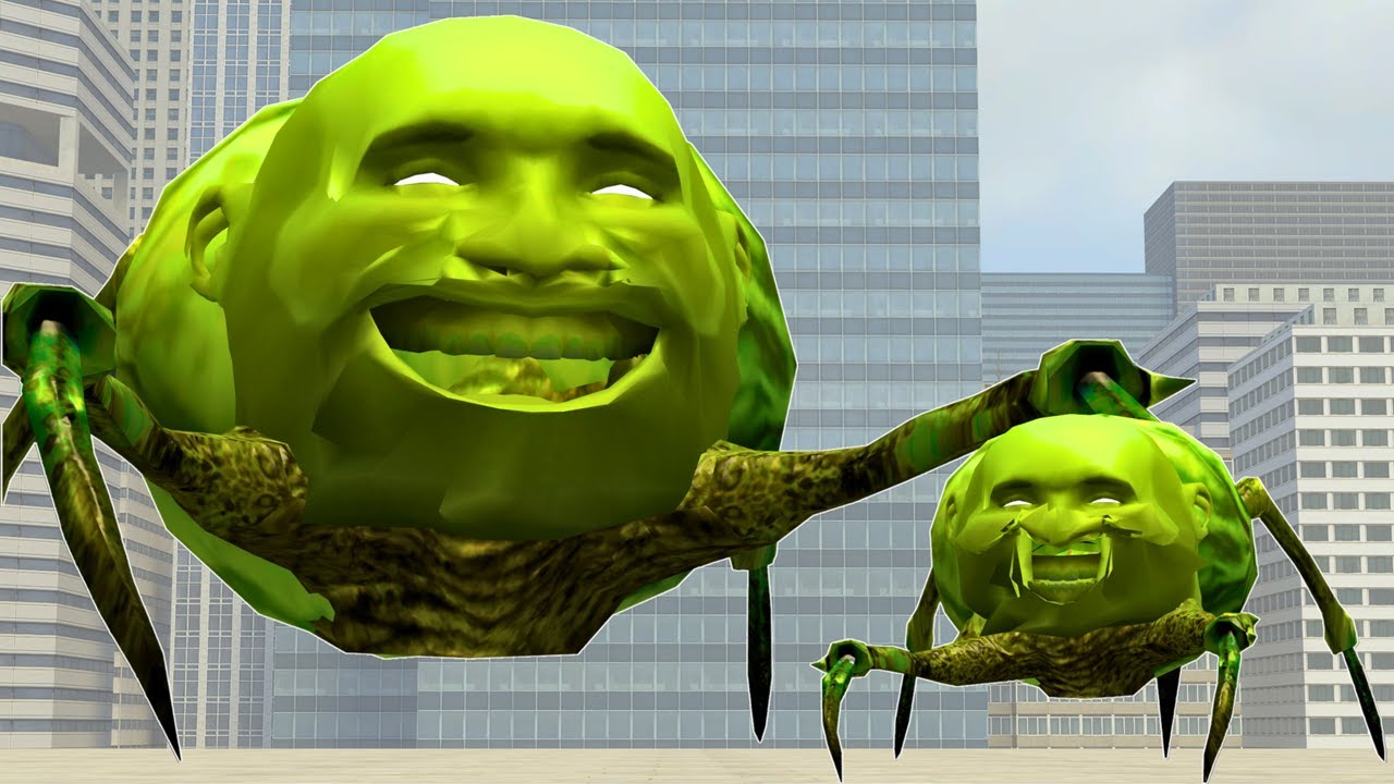 NEW LIN GANG MELON MONSTER HUNTED ME In Garry's Mod