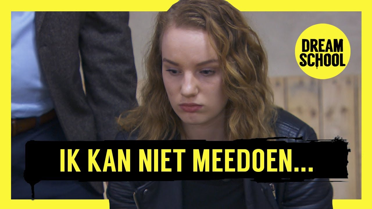 Ik kan niet meedoen 😕 | DREAM SCHOOL | De les van Sjinkie Knegt
