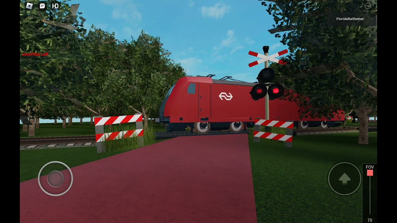 Spoorwegovergang Roblox//Dutch Railroad Crossing (August 27th 2013)