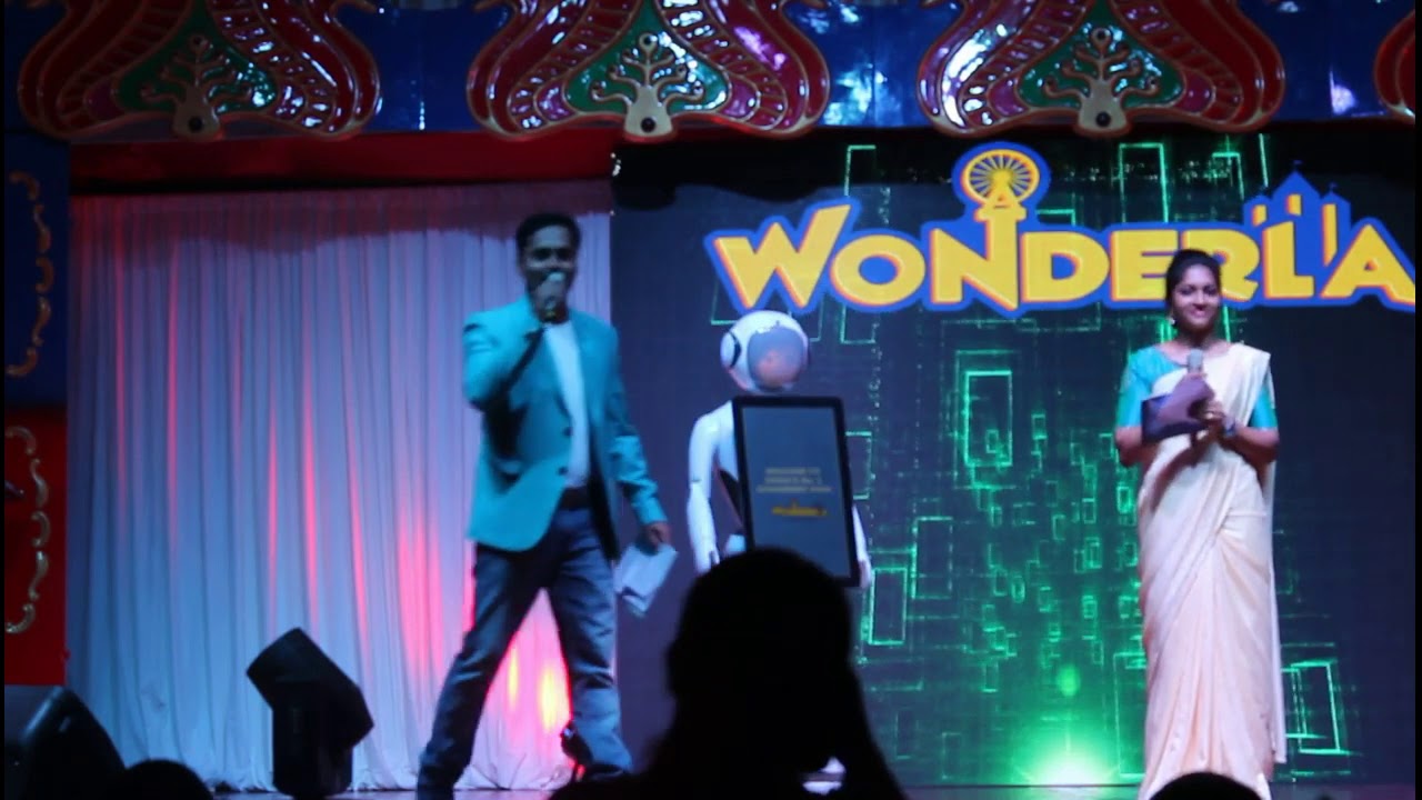Liza, the Robot Supervisor at Wonderla Kochi