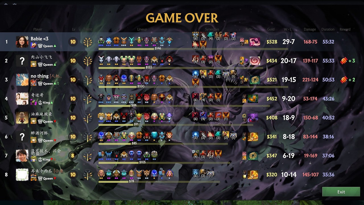 Dota Auto Chess - China Queen againnnn