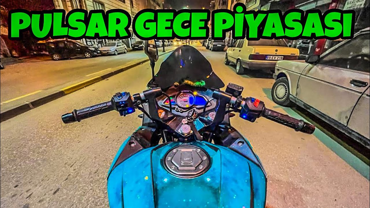 PULSAR RS 200 GECE GAZLAMA - MotoVlog