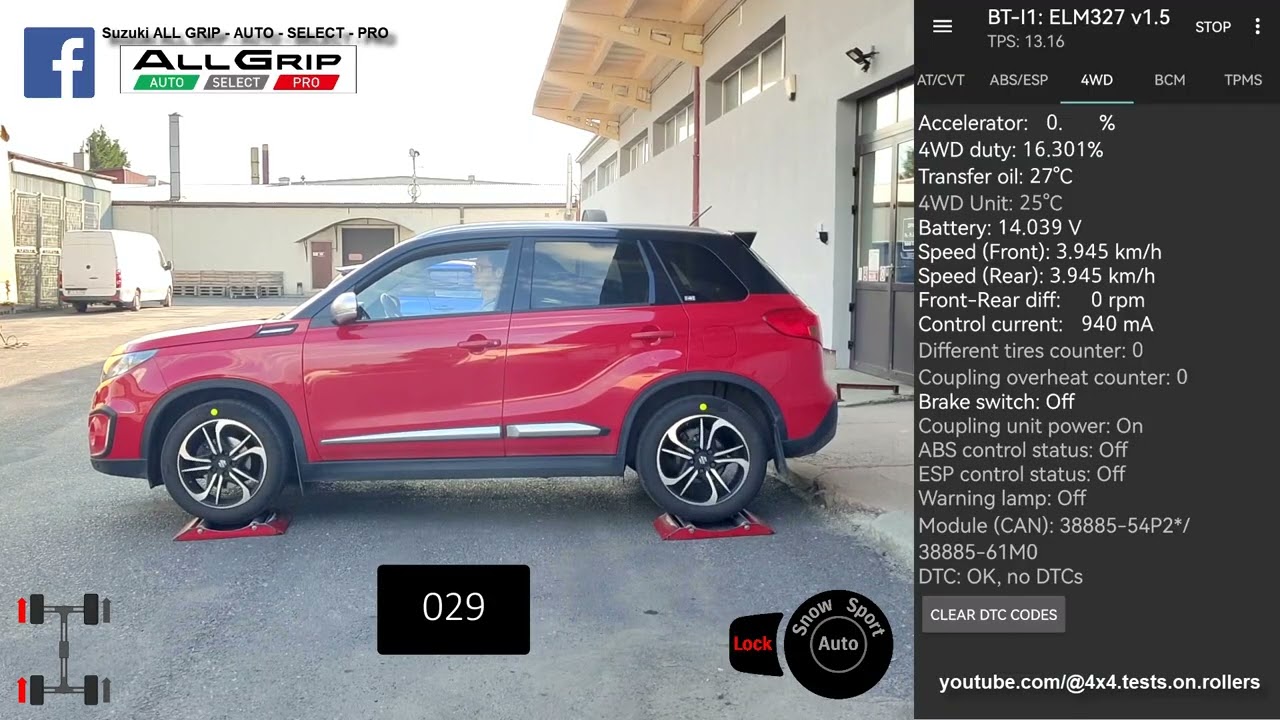 Differentials ratio experiment - @4x4.tests.on.rollers