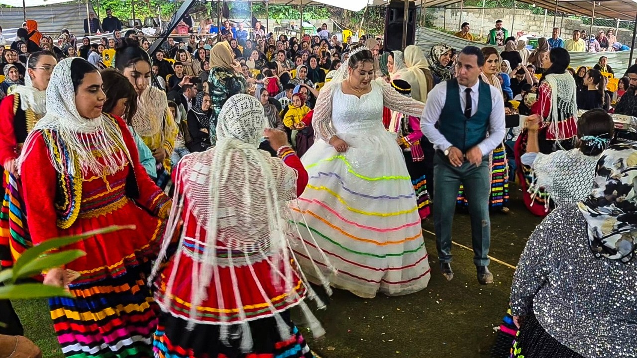 The Biggest Rural Wedding in Iran with 2,000 Guests | From Cooking to Traditional Dancing