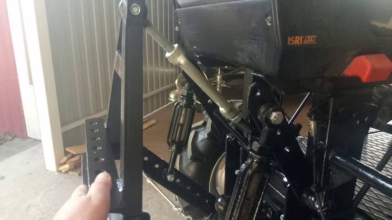 Самодельная НАВЕСКА на минитрактор