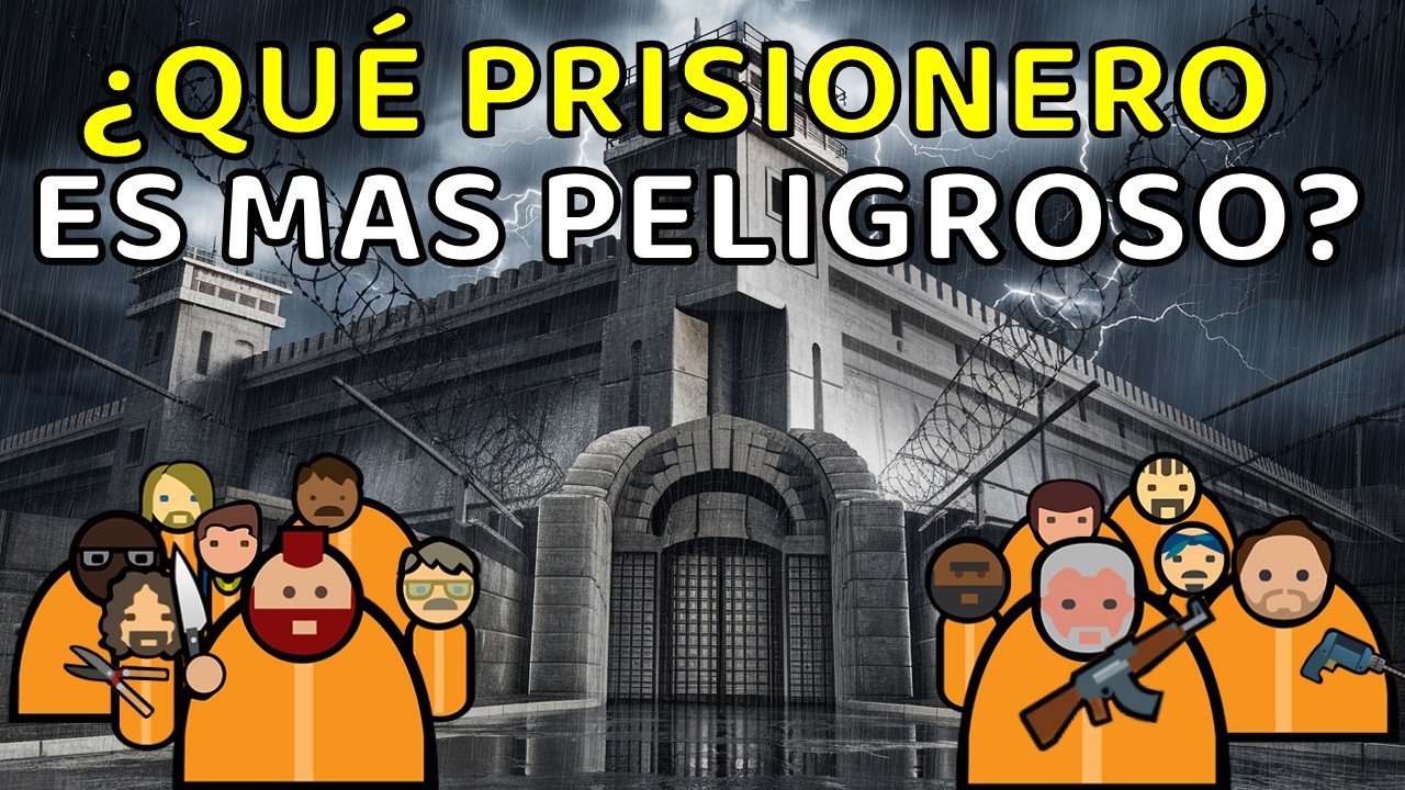 PRISON ARCHITECT: TIPOS de PRESOS