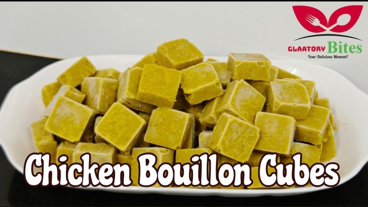 Homemade Chicken 🐔 Bouillon Cubes