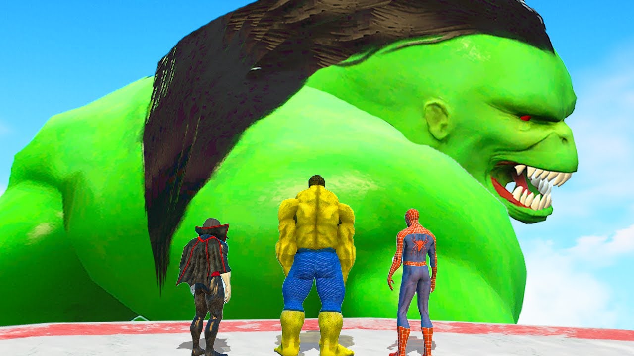 The Hulk 2099 vs Incredible Hulk x Spiderman - What If