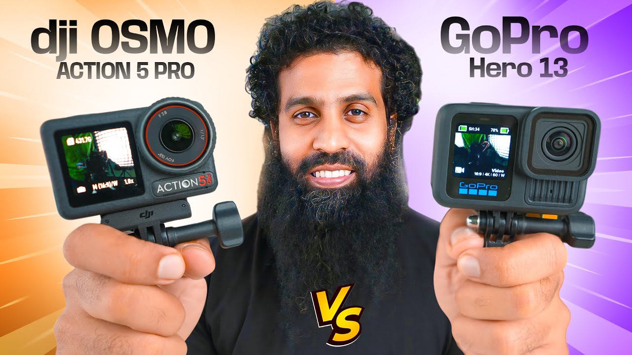 DJI Osmo Action 5 Pro vs GoPro Hero 13 Black | Best action camera