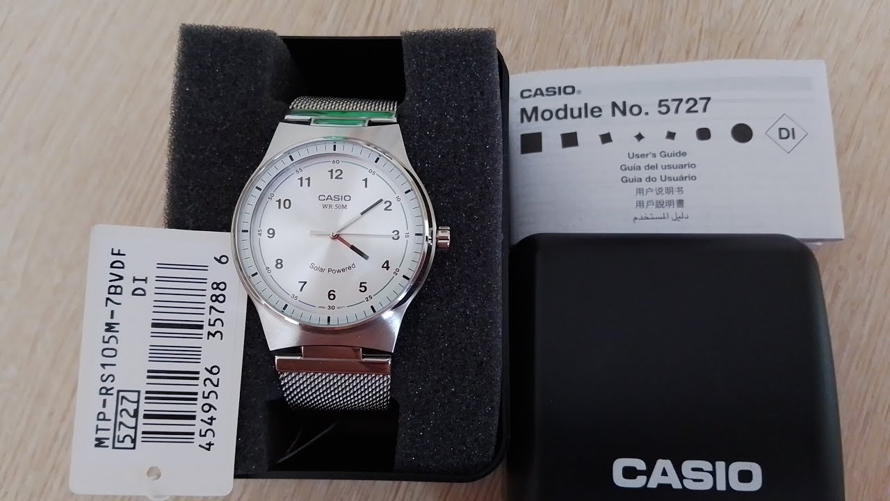Casio MTP-RS105 Solar / Убийца Eco-Drive?