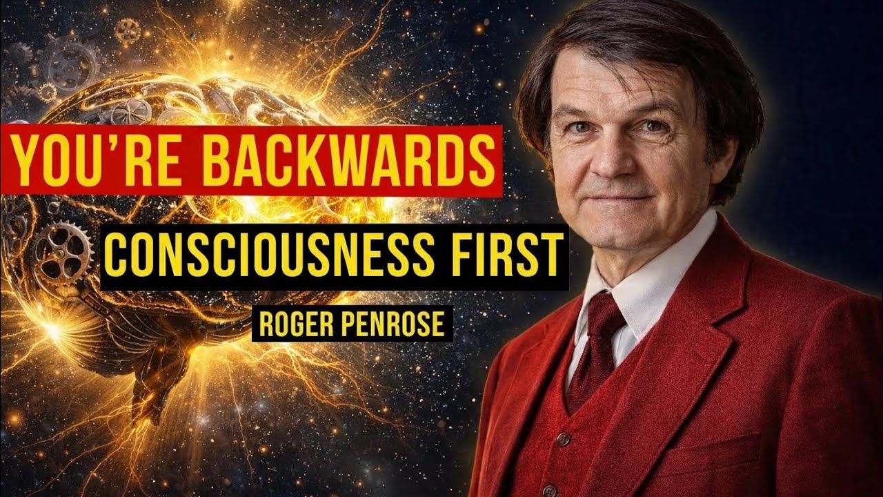 We Have It Backwards: Mind Didn't Emerge From Matter (Roger Penrose)