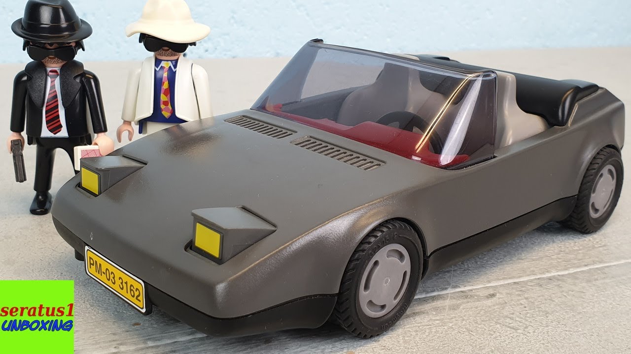 Playmobil Fluchtfahrzeug 3162 Gangsterauto auspacken seratus1 unboxing