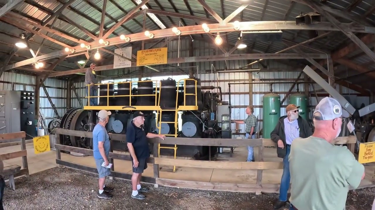 Fairbanks Morse Diesel Generator Engine Start Up