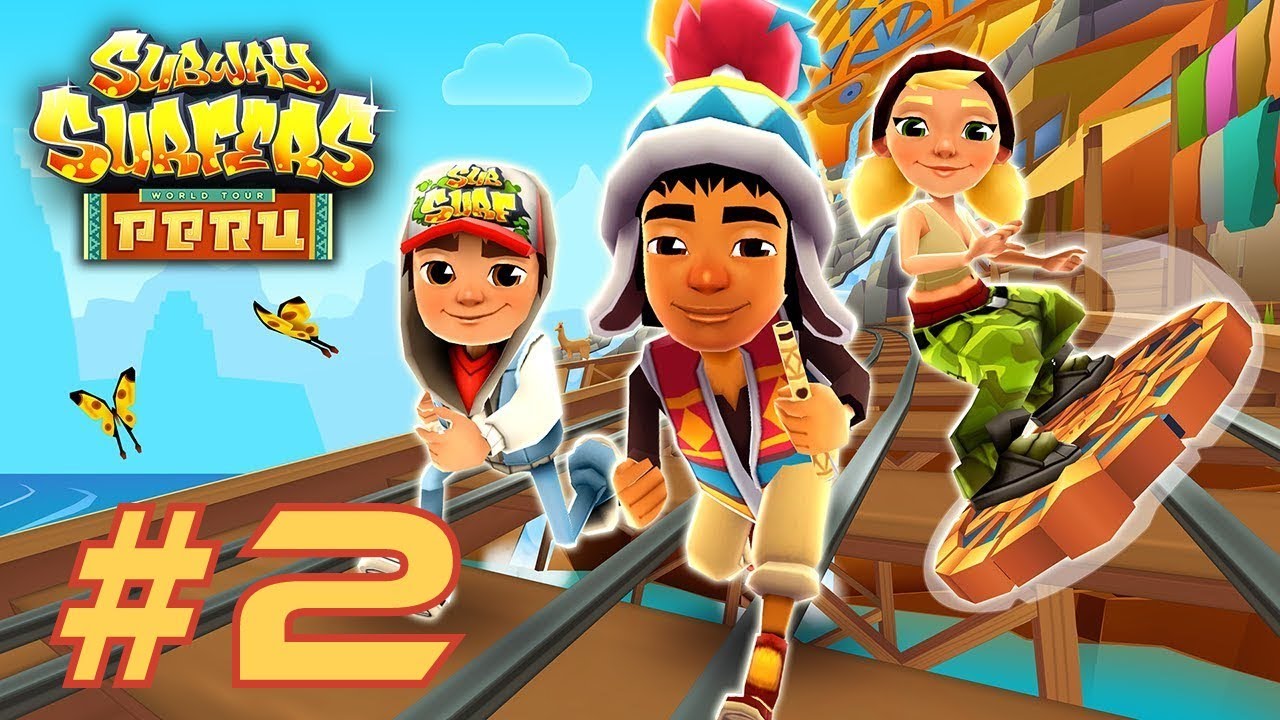 Subway Surfers: Peru - Samsung Galaxy S8+ Gameplay #2