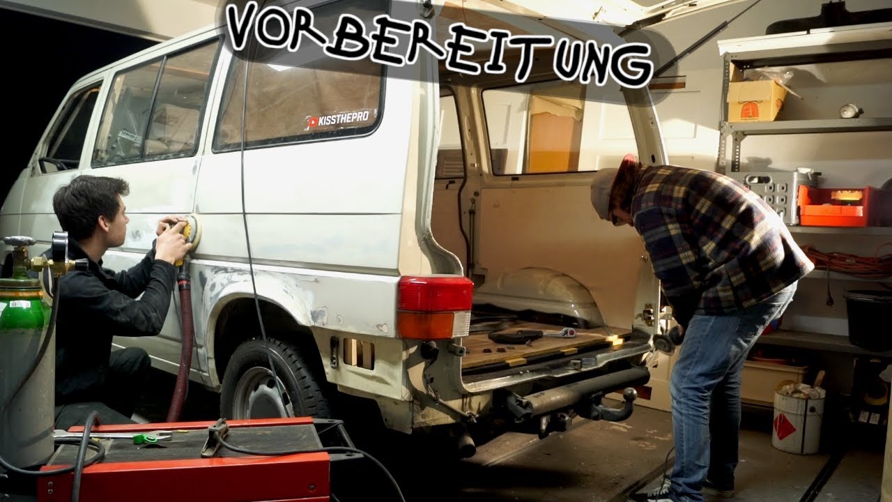 VORBEREITUNG zur LACKIERUNG / mit 20€ AMAZON WERKZEUG / so gehts - LACKIERVORBEREITUNGEN #2