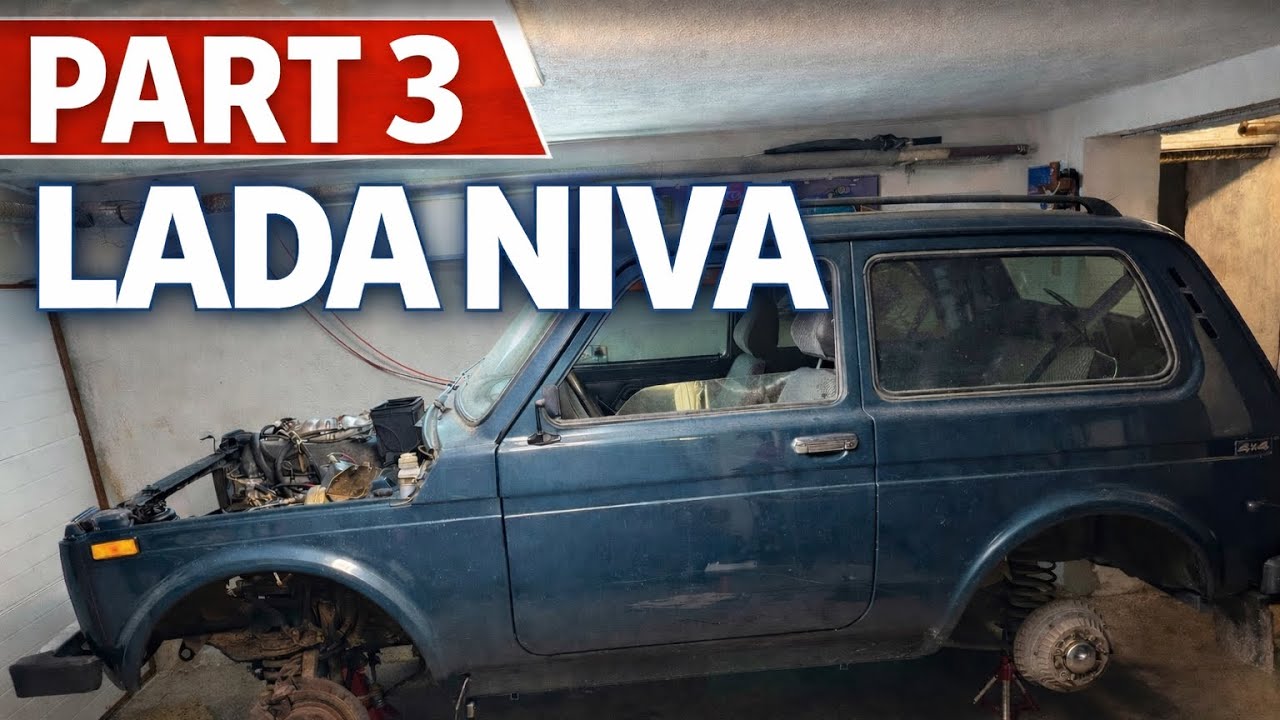 Lada Niva 4x4 1.7i / Part 3/ Nové díly 