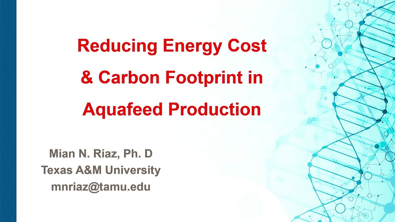 Reducing Energy Cost & Carbon Footprint in Aquafeed Production EP.1/2