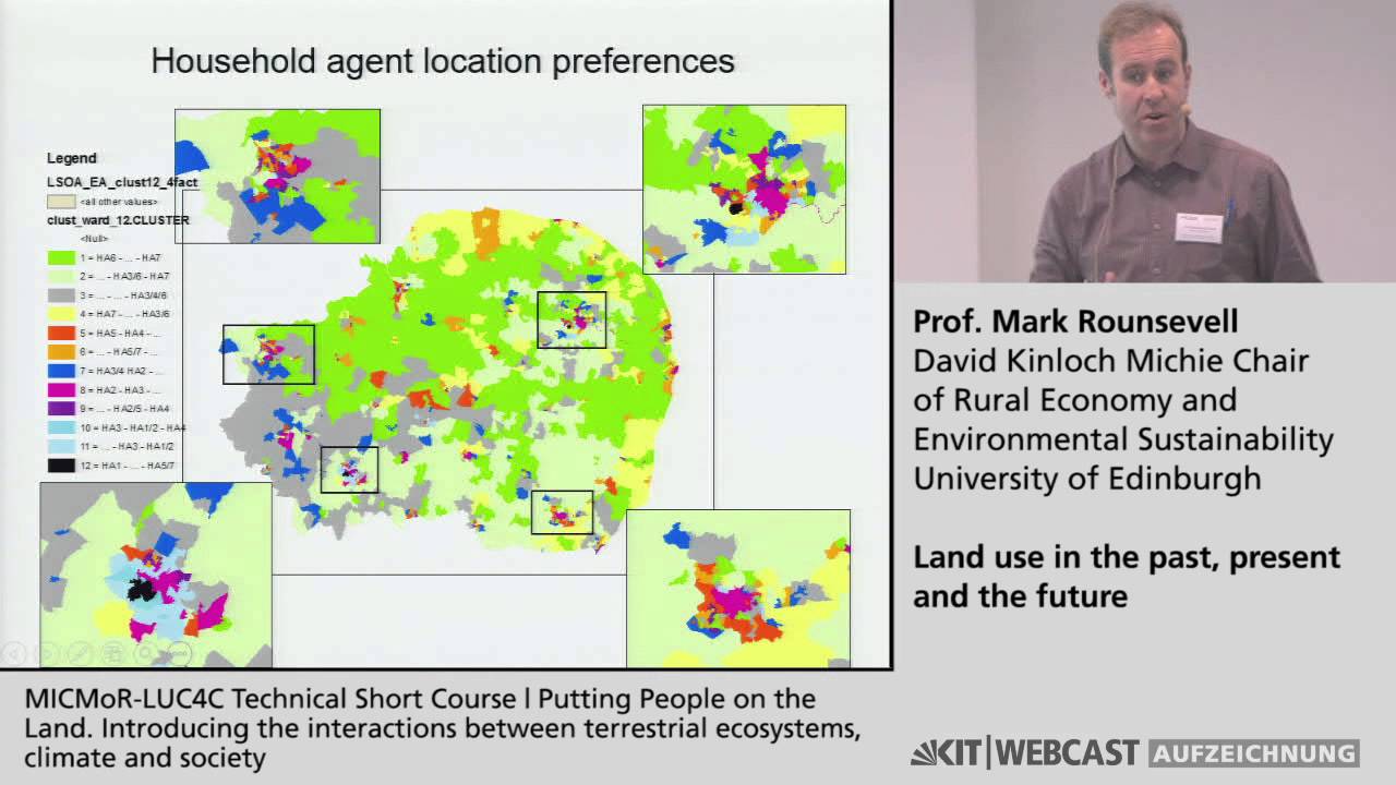 Land-use change through time