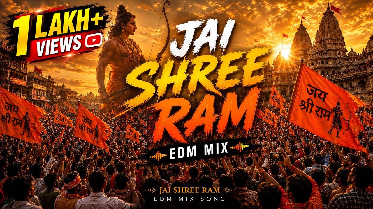 🚩 JAI SHREE RAM 🔥 EDM MIX 2026 | Powerful Ram Anthem | Festival Remix