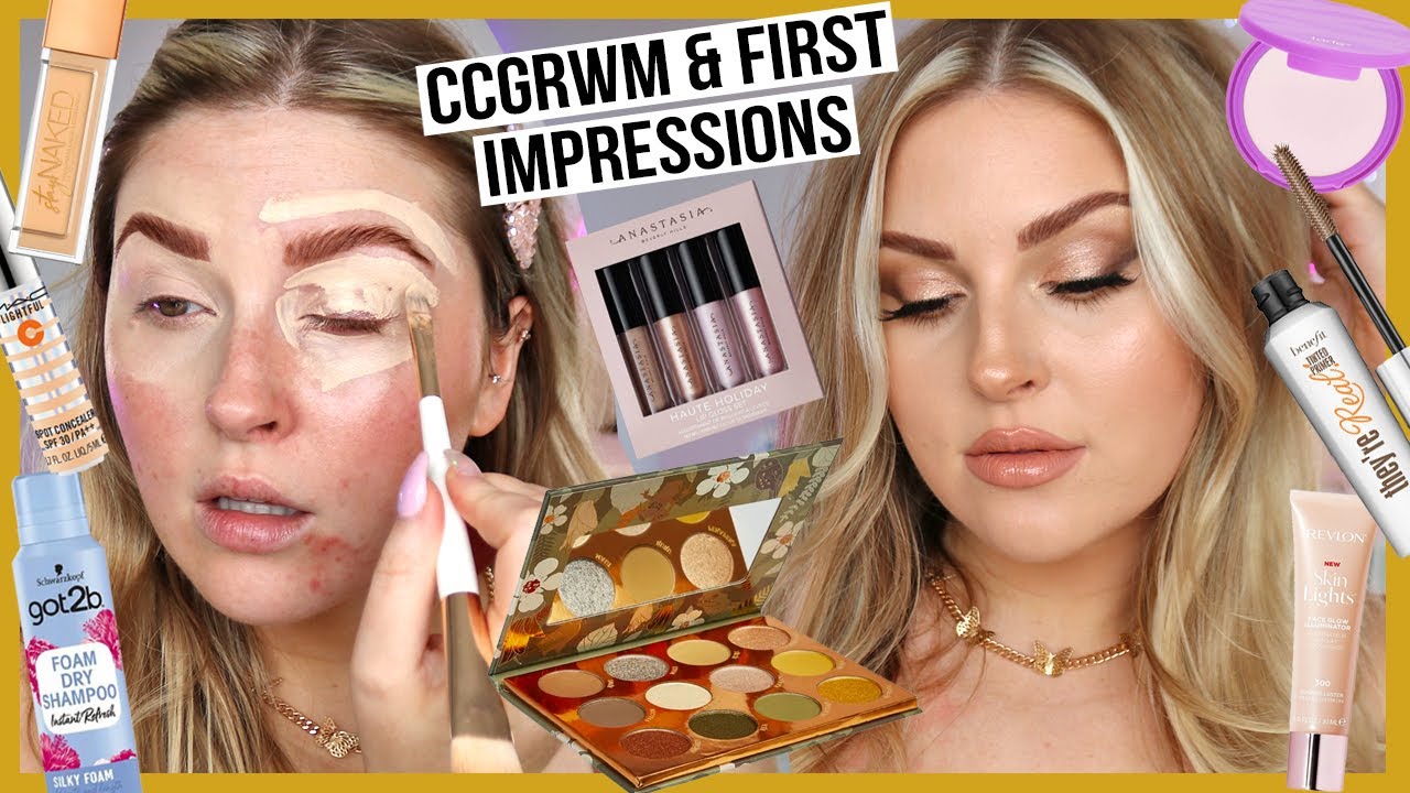 GRWM with some first impressions 😍 and my NATIVE flora & fauna palette! 🌿