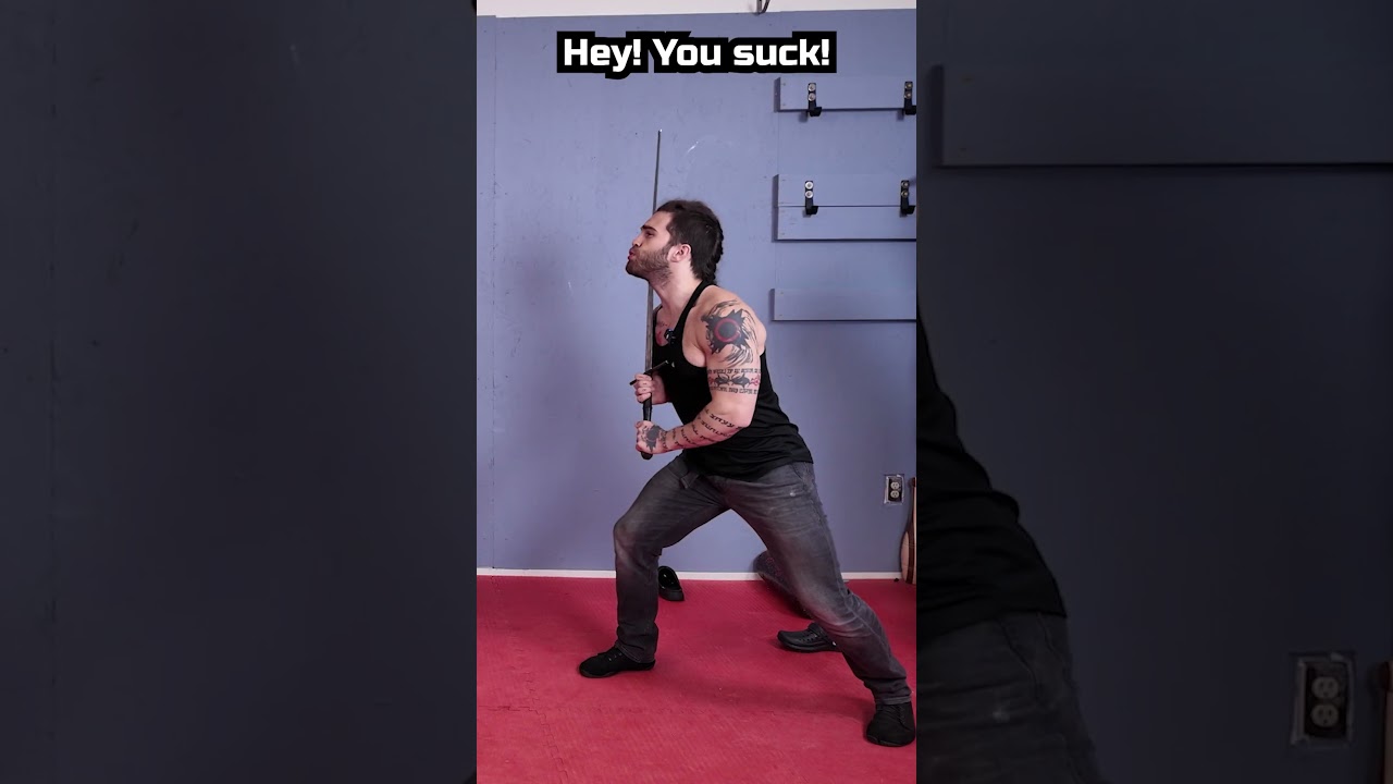 Should you MOCK your enemy in a Sword Fight?! #sword #martialarts #hema