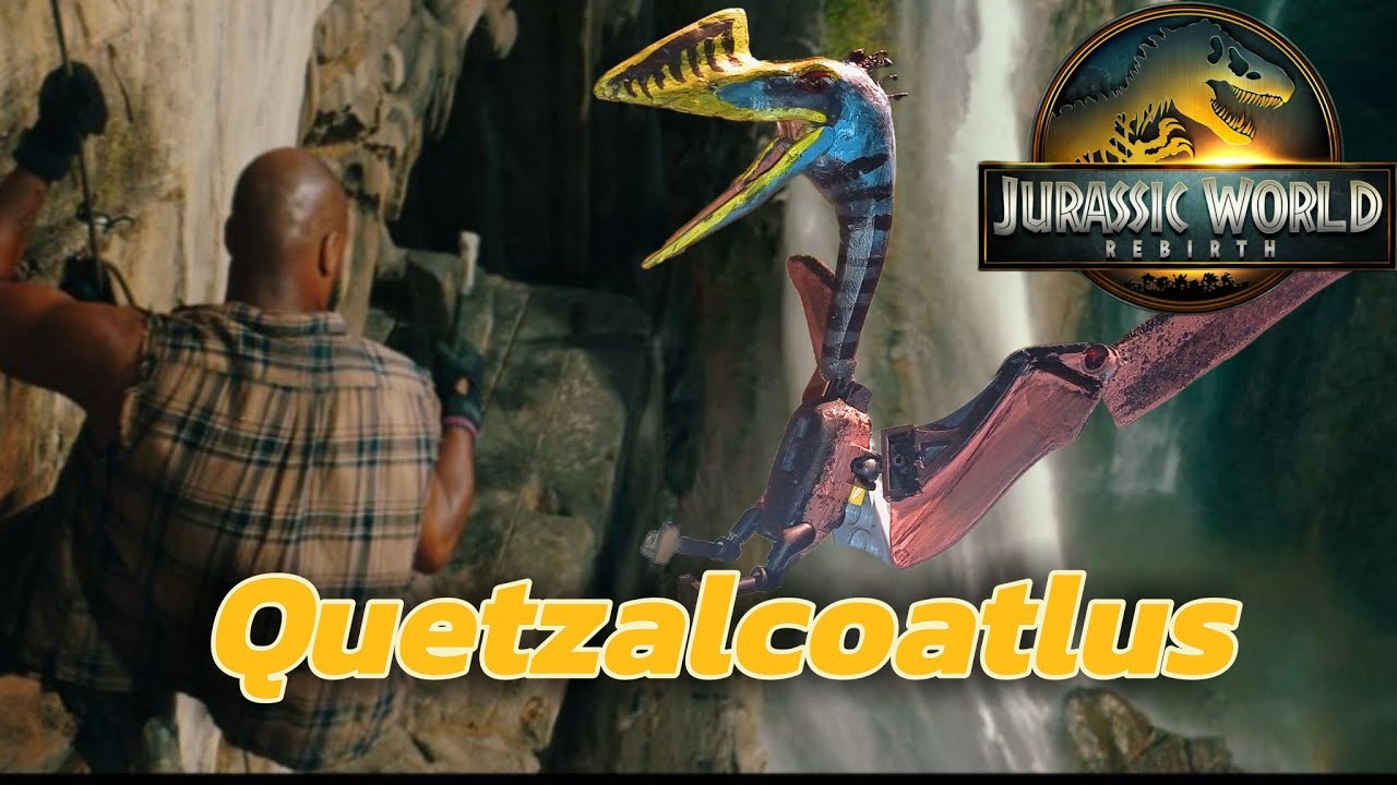 QUETZALCOATLUS LEGO CUSTOM JURASSIC WORLD REBIRTH|Jurassic world rebirth