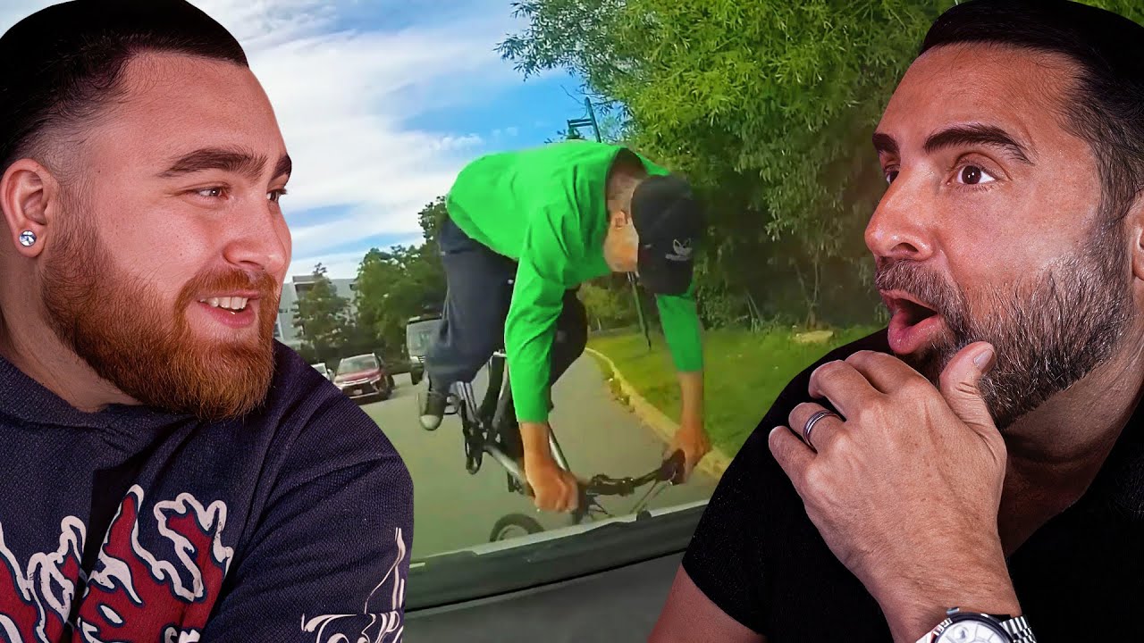 LosPollosTV And Dad React To BEST OF ROAD RAGE | Bad Drivers, Instant Karma, Road Rage compilation