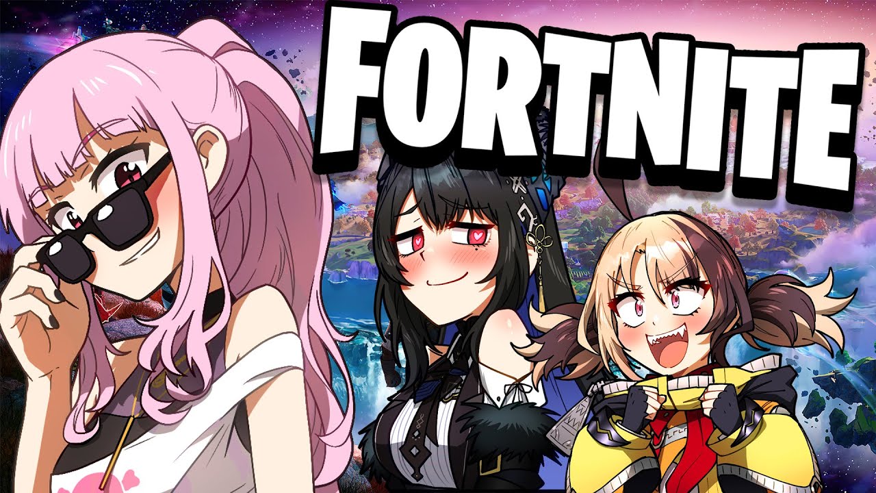 【FORTNITE】about to get down...with Gigi and Nerissa!! #calliolive