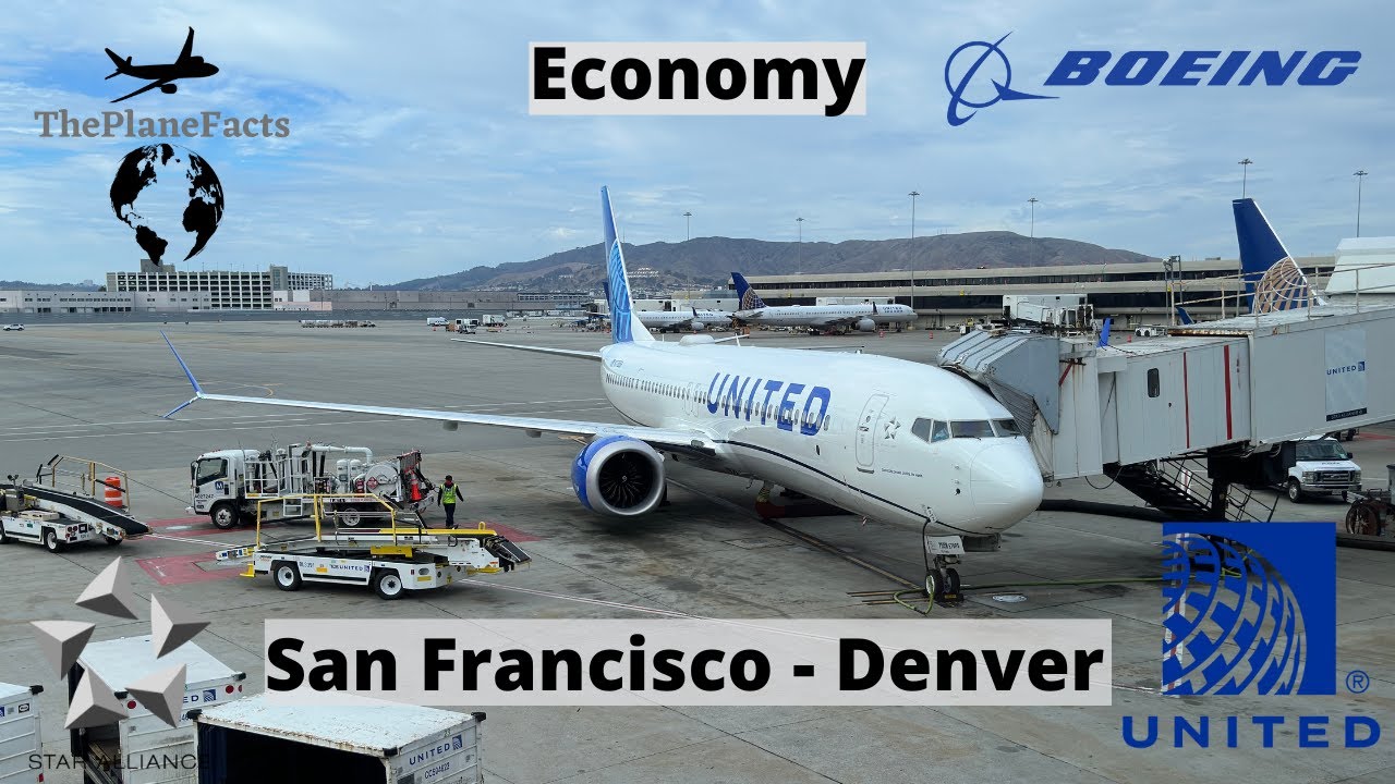 NEW INTERIOR | United 737 MAX 9 | SFO-DEN | Economy