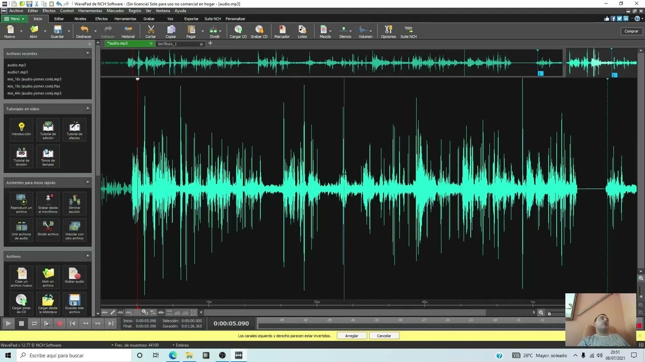 wavepad editor audio