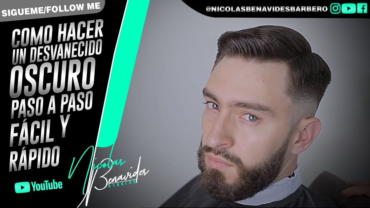Desvanecido Oscuro Paso a Paso (bien explicado) / Tutorial De Barberia