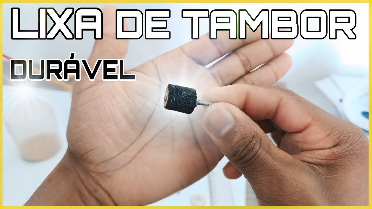 COMO FAZER LIXAS DE TAMBOR PARA MICRO RETÍFICA