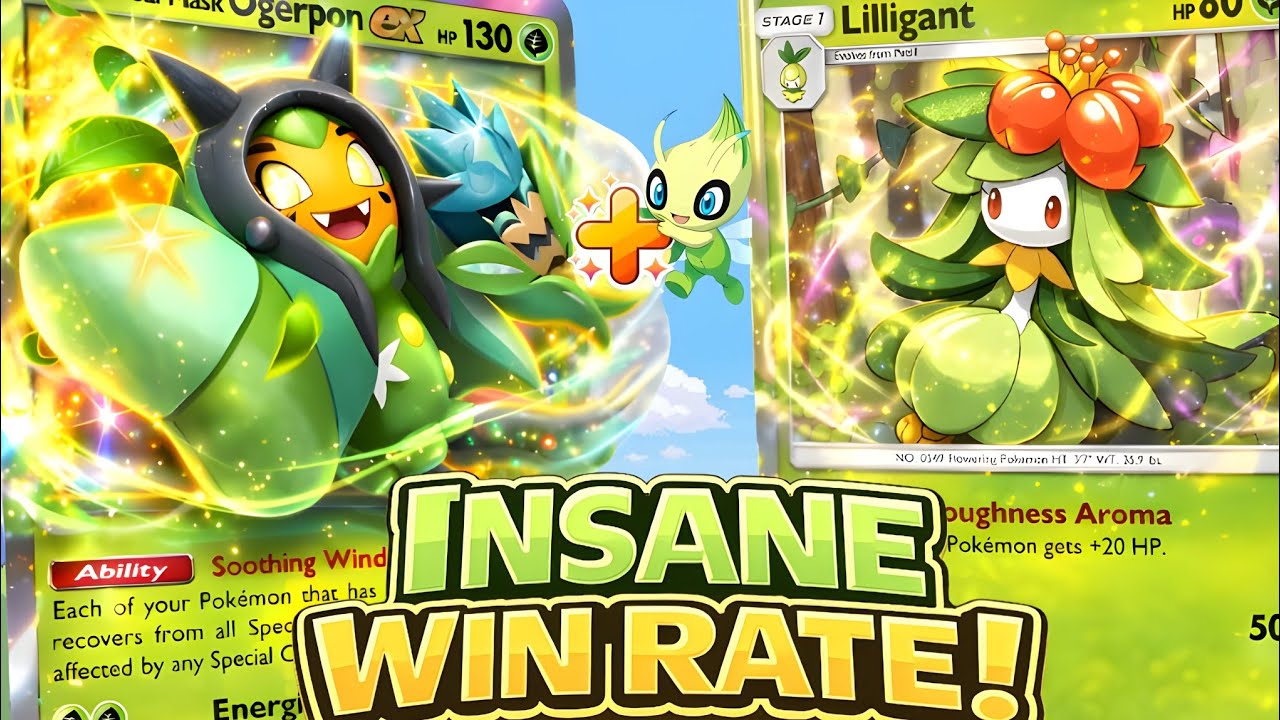 200 HP OGERPON!! This 11 Pokemon Deck Beats Everything.