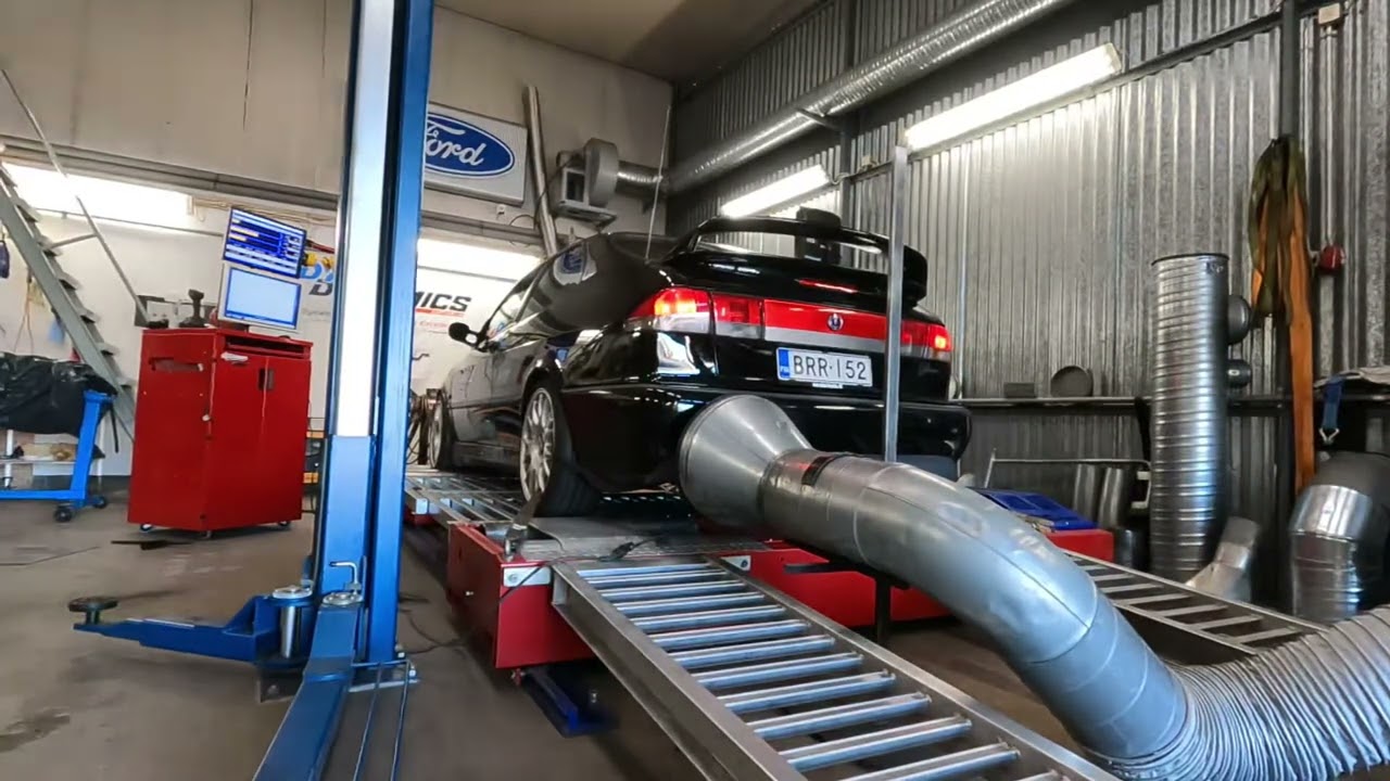 Saab NG 900 Holset HX40 Super First Dyno Run