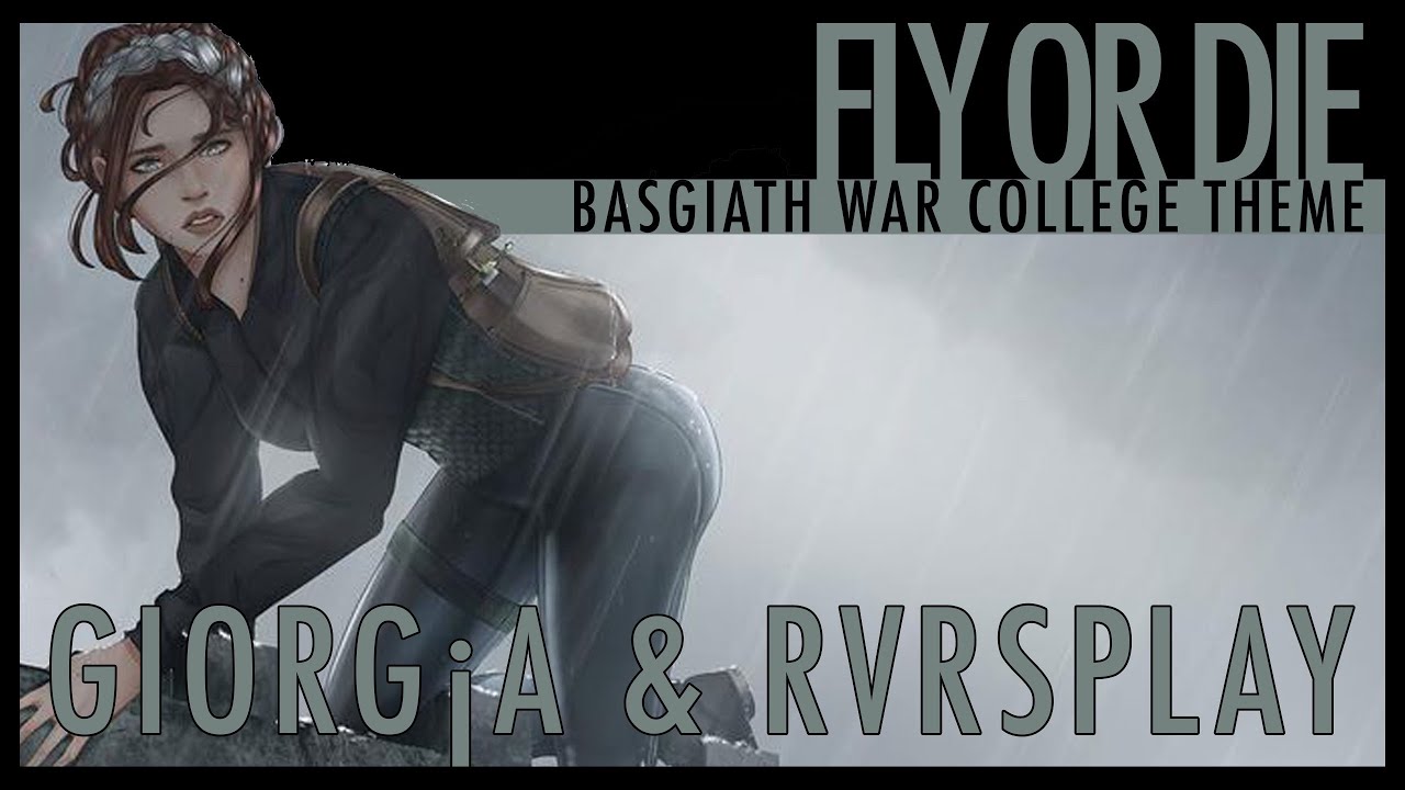 Fly Or Die - Fourth Wing Theme Song | Giorg¡a & RVRSPLAY (Official Lyric Video)